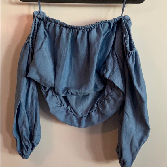 Free people Off the shoulder crop top - Picture 3 of 3